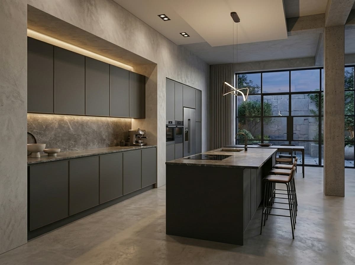 The Eligo Push-to-Open System: A Handleless Kitchen That's Still Practical